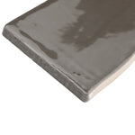 Load image into Gallery viewer, Merola Tile Chester Grafito Ceramic Wall Tile 0.38 inch Thick 3 inch Wide 5.72 sq ft/case Glossy Subway Finish