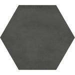 Charger l'image dans la visionneuse de galerie, Anatolia Artisano Nero 7 inch x 8 inch Hexagon Matte Porcelain Tile – 2.8 sq.ft. per Case