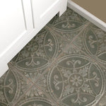 Charger l'image dans la visionneuse de galerie, Merola Tile Saja Nero Ceramic Floor and Wall Tile 0.39 inch Thick 13 inch Wide 12.0 sq. ft. per Case – Glazed Textured Vintage Finish