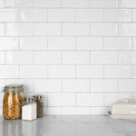 Load image into Gallery viewer, Merola Tile Castillo White 3 inch x 6 inch Ceramic Wall Tile – 5.72 sq.ft./case Glossy Handmade Look