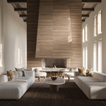 Load image into Gallery viewer, Ivy Hill Tile Brookline Ribbon Tan Brown Porcelain Tile 0.35 inch Thickness 24 inch Width 15.49 sq. ft. Coverage Matte Wood Look Finish