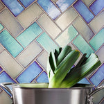 Load image into Gallery viewer, Merola Tile Antic Special Pergamon Ceramic Wall Tile 0.38 inch Thick 3 inch Wide 4 sq. ft. per Case – Glazed Handmade Subway Finish