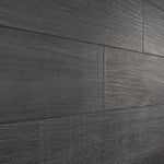 Charger l'image dans la visionneuse de galerie, Ivy Hill Tile Montgomery Black Porcelain Tile 0.39 inch Thick 8 inch x 48 inch 15.49 sq ft/case Matte Wood Look