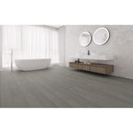 Charger l'image dans la visionneuse de galerie, LIFEPROOF Brooklyn 7mm x 6.5-inch Waterproof Engineered Oak Flooring (21.80 sq.ft./case, Grey, Wirebrushed, Click Lock)
