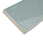 Load image into Gallery viewer, Merola Tile Chester Acqua Ceramic Wall Tile 0.4 inch Thick 3 inch Wide 5.72 sq ft/case Glossy Subway Finish