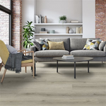 Charger l'image dans la visionneuse de galerie, everhome Extra Wide SPC Rigid Core Vinyl Flooring 9-in W x 60-in L 4+1 mm Salem Grey (22.44 sq.ft./Carton)