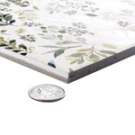 Charger l'image dans la visionneuse de galerie, Merola Tile Garden Evergreen 9-3/4 inch x 9-3/4 inch Mixed Finish Porcelain Floor and Wall Tile (10.88 sq. ft./Case)