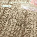 Charger l'image dans la visionneuse de galerie, Chenault Soft Absorbent Microfiber Non-Slip Backing Rectangle Bath Rug