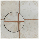 Load image into Gallery viewer, Merola Tile Kings Aurora Encaustic Ceramic Floor & Wall Tile 0.39 inch Thick 17.63 inch Wide 10.95 sq. ft. per Case – Glazed Low Sheen Textured Finish