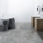 Charger l'image dans la visionneuse de galerie, Revêtement de sol rigide en marbre mosaïque Marblesque de 5,5 mm d'épaisseur x 18,5 po de largeur x 37 po de longueur (19,02 pi²/boîte)