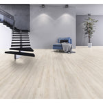 Load image into Gallery viewer, TrafficMaster Hampton Oak 7.6 in. W x 54.45 in. L 8mm Luxury Vinyl Tile Flooring (20.11 sq.ft./case)