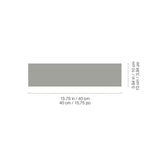 Charger l'image dans la visionneuse de galerie, Anatolia Metro Cement Chic Matte Pressed Glazed Ceramic Tile 4 inch x 16 inch – 10.76 sq.ft./case Matte Finish