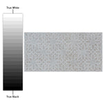 Charger l'image dans la visionneuse de galerie, Merola Tile Camden Decor Grey 4 inch x 8 inch Ceramic Wall Tile 11.5 sq. ft./case – Glossy Patterned Subway Finish