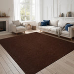 Charger l'image dans la visionneuse de galerie, Area Rugs For Living Room Or Bedroom, Non Slip Brown Runner, 6'X5'