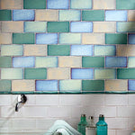 Load image into Gallery viewer, Merola Tile Antic Special Pergamon Ceramic Wall Tile 0.38 inch Thick 3 inch Wide 4 sq. ft. per Case – Glazed Handmade Subway Finish