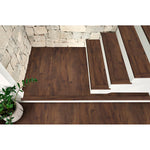 Charger l'image dans la visionneuse de galerie, MSI Stone ULC Woodland Antique Mahogany 7.13-inch x 48.03-inch Luxury Vinyl Plank Flooring (23.77 sq. ft. / case)