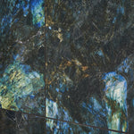 Load image into Gallery viewer, Ivy Hill Tile Jume Onyx Labradorite Blue Porcelain Tile – 0.39 inch Thick, 24 inch x 48 inch, 15.49 sq.ft/Case – Polished Onyx Look Finish