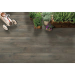 Charger l'image dans la visionneuse de galerie, Bois franc d'ingénierie imperméable MSI Woodridge Tulane Hickory de 6,5 po (21,67 pi²/caisse)