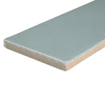 Load image into Gallery viewer, Merola Tile Chester Acqua Ceramic Wall Tile 0.4 inch Thick 3 inch Wide 5.72 sq ft/case Glossy Subway Finish