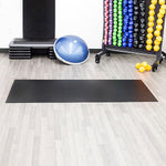 Charger l'image dans la visionneuse de galerie, G-Floor Midnight Black 36 inch x 84 inch Equipment Mat – Heavy-Duty Waterproof Exercise Equipment Floor Protector
