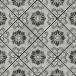 Load image into Gallery viewer, Merola Tile Costa Cendra Decor Fleur 7.75 inch x 7.75 inch Ceramic Floor and Wall Tile – 11.11 sq ft per Case, Rustic Stone Look Matte Finish