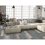 Load image into Gallery viewer, Deco Products COLORS Floor and Wall Rumba Aged 6-inch x 36-inch Painted Style Luxury Vinyl Plank (30 sq.ft. / Case)