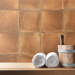 Load image into Gallery viewer, Merola Tile Rustic Cotto Porcelain Tile 13 inch x 13 inch 14.4 sq. ft./case Matte Textured Rustic Stone Look Finish