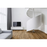 Charger l'image dans la visionneuse de galerie, Revêtement de sol stratifié aspect bois Truswell II, collection Home Decorators, 14 mm x 7,6 po l x 54,45 po L, beige moyen et beige clair (17,24 pi²/boîte)