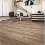 Load image into Gallery viewer, Lifeproof Renfrew Oak Medium Beige & Tan Wood Look 7.6 in. W x 54.45 in. L 10 mm Luxury Vinyl Tile Flooring (27.41 sq.ft./case)