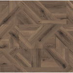 Load image into Gallery viewer, Lifeproof Mountainside Oak Dark Brown Wood Look 12.95 in. W x 50.79 in. L 8 mm Luxury Vinyl Tile Flooring (27.41 sq.ft./case)