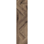 Load image into Gallery viewer, Lifeproof Mountainside Oak Dark Brown Wood Look 12.95 in. W x 50.79 in. L 8 mm Luxury Vinyl Tile Flooring (27.41 sq.ft./case)