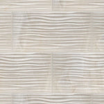 Load image into Gallery viewer, Merola Tile Deco Dubai Pearl Porcelain Wall Tile 0.31 inch Thick x 12.5 inch Wide x 24.5 inch Long – 10.96 sq. ft./Case, Textured Semi-Gloss Finish