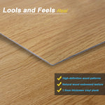 Charger l'image dans la visionneuse de galerie, 6.2" W x 39.4" L Peel and Stick Wood Look Vinyl Flooring, Self-adhesive Vinyl Flooring (Set of 36)