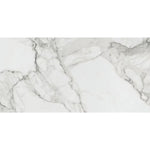 Load image into Gallery viewer, MSI Stone ULC Aviva Bianco 12 inch x 24 inch Glazed Polished Porcelain Floor and Wall Tile – 0.38 inch Thickness, Marble Look White Tile