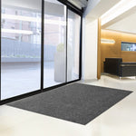 Load image into Gallery viewer, Multy Home Toledo 4 ft x 6 ft Rectangular Commercial Grey Floor Mat