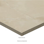 Load image into Gallery viewer, MSI Stone ULC Sande Cream Glazed Porcelain Tile 24 inch x 24 inch 16 sq. ft./Case Polished Stone Look Floor and Wall Tile