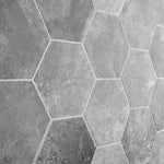 Load image into Gallery viewer, Ivy Hill Tile Hayes Gris Porcelain Tile – 0.31 inch Thick, 8 inch x 9.44 inch, 9.84 sq.ft/Case – Matte Hexagon Italian Style Finish