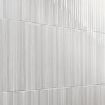 Charger l'image dans la visionneuse de galerie, Ivy Hill Tile Vistaio Blanco White 5.27 in. x 17.71 in. Glossy Ceramic Mosaic Wall Tile – 0.64 Sq. Ft. per Tile, Polished Low Sheen Finish