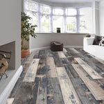 Load image into Gallery viewer, Deco Products COLORS Floor and Wall Rumba Aged 6-inch x 36-inch Painted Style Luxury Vinyl Plank (30 sq.ft. / Case)