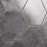 Load image into Gallery viewer, Ivy Hill Tile Mandalay Hex Antracite Porcelain Tile – 0.35 inch Thick, 9.13 inch x 10.51 inch, 8.07 sq.ft/Case – Polished Hexagon Finish