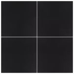 Charger l'image dans la visionneuse de galerie, Merola Tile Klavier Matte Black Porcelain Tile 0.31 inch Thick 17.88 inch x 17.88 inch 11.33 sq ft/case Matte