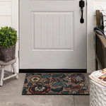 Load image into Gallery viewer, StyleWell Botanical Print Garden At Dusk Earth 18 in x 30 in Stylewell Recycled Rubber Mat