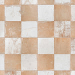 Charger l'image dans la visionneuse de galerie, Merola Tile Kings Clay Checker Sand 17.63 inch x 17.63 inch Ceramic Floor and Wall Tile 10.95 sq. ft./case – Low Sheen Vintage Finish