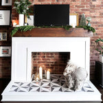 Charger l'image dans la visionneuse de galerie, Merola Tile Twenties Diamond 7.75 inch x 7.75 inch Ceramic Floor and Wall Tile 11.11 sq ft/case – Geometric Matte Finish