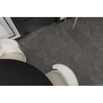 Charger l'image dans la visionneuse de galerie, Anatolia Trentino Graphite Porcelain Tile 0.34 inch Thickness 12 inch Width 11.63 sq. ft. Coverage Polished Rectified Marble Look Floor and Wall Tile
