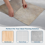 Charger l'image dans la visionneuse de galerie, 12" x 12" Luxury Vinyl Tile, Self-adhesive Vinyl Flooring (Set of 50)