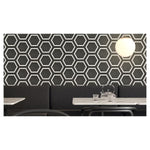 Load image into Gallery viewer, Anatolia Artisano Onix Hexagon Frame Porcelain Floor & Wall Tile 0.35 inch Thick x 6.89 inch Wide – 2.8 sq. ft./Case, High Definition Matte Finish