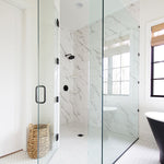 Load image into Gallery viewer, Jeffrey Court Fawn White 10 inch x 20 inch Gloss Subway Ceramic Wall Tile – 10.634 sq. ft. per Case, Marble Look Glossy Finish