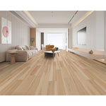 Load image into Gallery viewer, Lifeproof Grand Falls Hickory Random L x 6.5 in. W x 7mm Beige Interlocking Engineered Waterproof Hardwood Flooring (21.80 sq.ft./case)