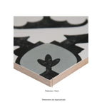 Load image into Gallery viewer, MSI Stone ULC Brina Porcelain Tile 0.35 inch Thickness 8 inch Width 5.16 sq. ft. Coverage Matte Patterned Floor and Wall Tile
